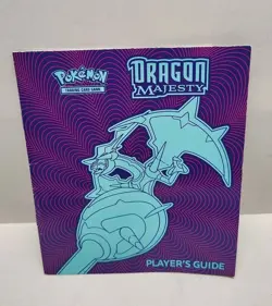 DRAGON MAJESTY Players Guide - Pokemon TCG - ETB Booklet Clean Rare - Image 1