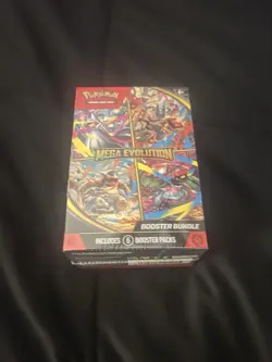 Pokemon Mega Evolution Base Set Booster Bundle Factory Sealed - Image 1