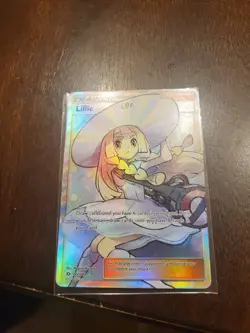 2017 Pokemon: Sun & Moon Base Set Lillie Full Art 147/149 - Image 1