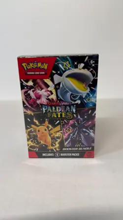Pokemon TCG Scarlet & Violet Paldean Fates | Booster Bundle | New | Sealed - Image 1