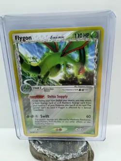 Flygon Delta Species 7/110 Ex Holon Phantoms Holo Rare Pokemon Reverse Holo - Image 1