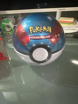 2020 Pokemon TCG PokeBall Tin - Great Ball A22 - Factory Sealed - Evolving Skies - Image 1