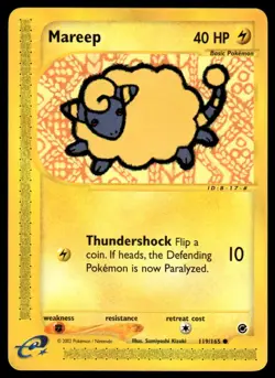 Pokemon TCG Expedition Base Set #119/165 Mareep NM - Image 1