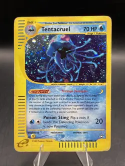 Pokemon Tentacruel H26/H32 Aquapolis Holo Rare - Image 1