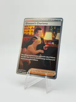 Pokemon Giovanni's Charisma Special Illustration Rare SV: 151 204/165 - Image 2