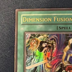 Yu-Gi-Oh! Dimension Fusion 1st Edition Ultra Rare IOC-094 Holo Bleed MP - Image 2