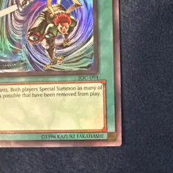 Yu-Gi-Oh! Dimension Fusion 1st Edition Ultra Rare IOC-094 Holo Bleed MP - Image 4