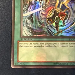 Yu-Gi-Oh! Dimension Fusion 1st Edition Ultra Rare IOC-094 Holo Bleed MP - Image 5