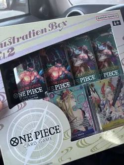 Bandai Namco One Piece Card Game Illustration Box Vol.1 & Vol.2 Collectors Set - Image 3