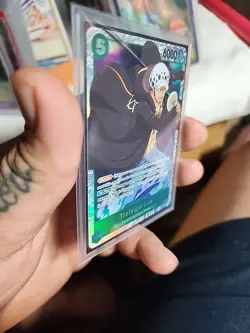 One Piece Card Game English Romance Dawn Super Rare OP01-047 Trafalgar Law - Image 2