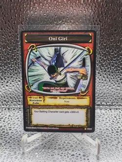 One Piece CCG - Oni Giri - Roronoa Zoro - A Quest Begins 2005 - Bandai - Image 2