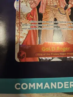 One Piece Gol.D.Roger OP09-118 Emperors in the New World Alt Art Foil Secret - Image 2