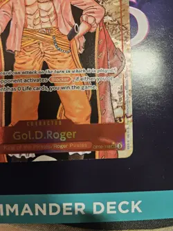 One Piece Gol.D.Roger OP09-118 Emperors in the New World Alt Art Foil Secret - Image 3