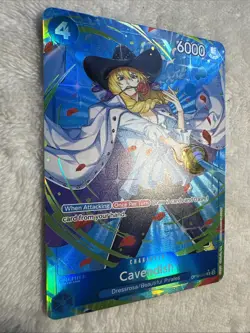 Cavendish (Parallel) Alt Art Blue OP10-045 One Piece TCG Royal Blood NM - Image 2