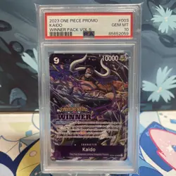 One Piece Kaido | ST04-003 | WINNER Stamped | Pack Vol. 5 Promo | PSA 10 - Image 1