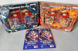 One Piece Illustration Box Vol 5 And 6 Bundle Brand New In Hand & 2 Booster Pack - Image 1