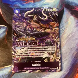 ONE PIECE TCG Treasure Cruise (Winner Pack Vol.5) Kaido ST04-003 NM-M ENG - Image 1