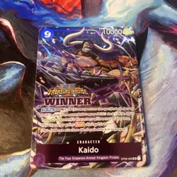 ONE PIECE TCG Treasure Cruise (Winner Pack Vol.5) Kaido ST04-003 NM-M ENG - Image 2