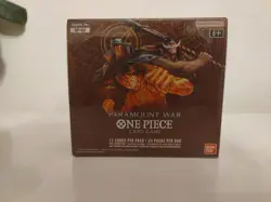 ONE PIECE TCG SEALED BOOSTER BOX 1x OP-02 ONE PIECE CARD ENG Parmount War - Image 1