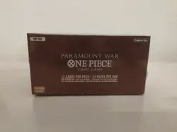 ONE PIECE TCG SEALED BOOSTER BOX 1x OP-02 ONE PIECE CARD ENG Parmount War - Image 2