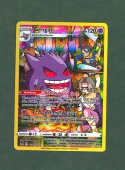 Gengar TG06/TG30 Swsh11: Lost Origin Trainer Gallery Holo Pokemon Card LP/NM- - Image 1