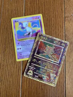 Pokemon Collector Cards “Mew” And “ Ancient Mew”. ( 1999/2000). - Image 1