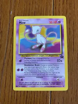 Pokemon Collector Cards “Mew” And “ Ancient Mew”. ( 1999/2000). - Image 2