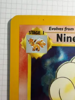 Pokemon TCG Ninetales Base Set Holo Unlimited Rare Card 12/102 1999 WOTC - Image 3