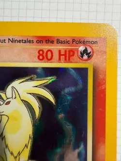 Pokemon TCG Ninetales Base Set Holo Unlimited Rare Card 12/102 1999 WOTC - Image 4
