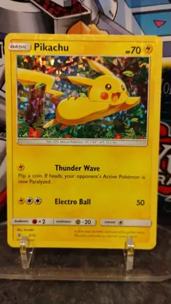PIKACHU McDonald's Promo Set POKEMON Holo Foil 2017 Trading Card 5/12 TCG - Image 1