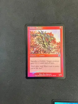 Goblin Sledder Foil [Onslaught] Magic MTG Cards LP/MP - Image 1