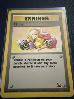 MR. FUJI - 58/62 - Fossil - Pokemon Card - MP - Image 1