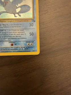 Articuno 2/62 Fossil Holo Unlimited Rare Card Pokemon TCG - Image 2
