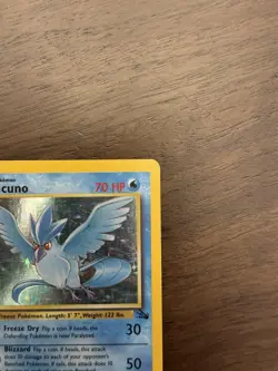 Articuno 2/62 Fossil Holo Unlimited Rare Card Pokemon TCG - Image 3