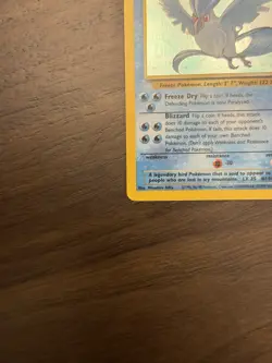 Articuno 2/62 Fossil Holo Unlimited Rare Card Pokemon TCG - Image 5
