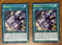 Yu-Gi-Oh TCG Spellbook of the Master 1st Edition CBLZ-EN062 Set of 2 Cards NM - Image 1