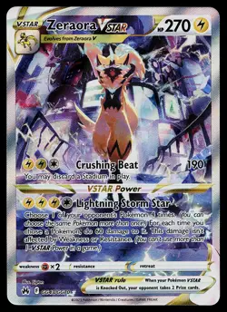 Pokemon Card - Zeraora VSTAR Crown Zenith GG43/GG70 Ultra Rare - Image 1