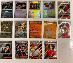 Pokemon Tcg 14 Card Lot Ultra Rare Masterball Pokeball Full Arts Prismatic - Image 1