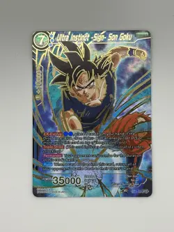 Dragon Ball Super Card Game - BT3-033 SPR - Ultra Instinct -Sign- Son Goku *NM* - Image 1