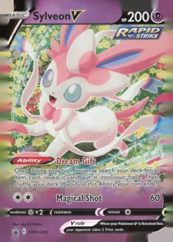 Sylveon V Promo SWSH: Sword & Shield Promo Cards SWSH202 NM - Image 1