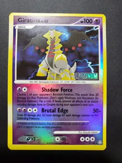 Giratina 4/146 Reverse Holo Platinum Stamp BK Promo Pokemon Card TCG - Image 1