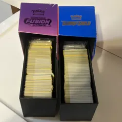 Pokemon Trading Card Game Lot Of 2 Boxes W Random Cards Mixed Lot Preowned - Image 1