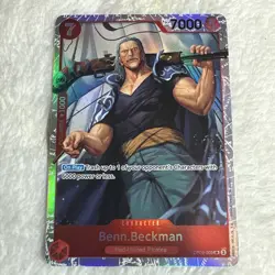 OP09-009 Ben Beckman SR - One Piece Card Game TCG EMPERORS IN THE NEW WORLD Eng - Image 1