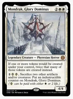 NM Mondrak, Glory Dominus - MTG: Phyrexia: All Will Be One Regular - Free Ship - Image 1