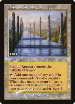 Path of Ancestry-30Th Anniversary Play Promos-Retro Frame-Foil-25-LP - Image 1