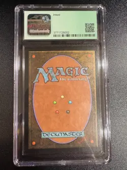 Graded CGC 7.5 Grim Lavamancer Torment Foil (2002) - Image 2