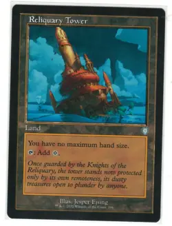 MTG Reliquary Tower Retro Frame Brothers War Magic The Gathering TCG - Image 1