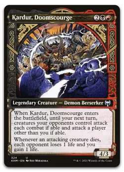 Kardur, Doomscourge ( Showcase ) #324 ( NM ) Reg Uncommon Kaldheim KHM Magic MTG - Image 1