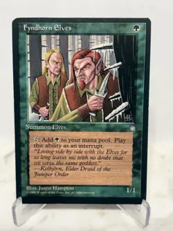 MTG Fyndhorn Elves (NM) From : Ice Age : Magic the gathering - Image 1