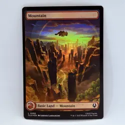 Magic The Gathering Mountain (0290) Foil Avatar: The Last Airbender # 290 - Image 1